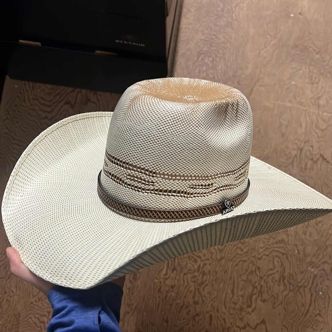 Ariat Bangora Tan Punchy Straw Hat