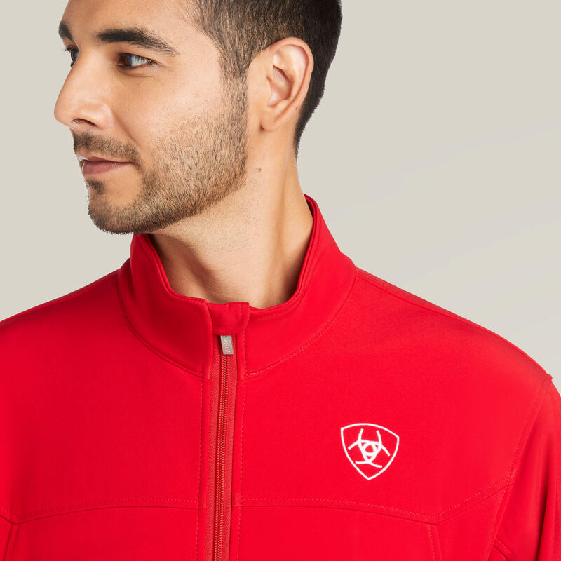 Men's Team Softshell Mexico Red Jacket