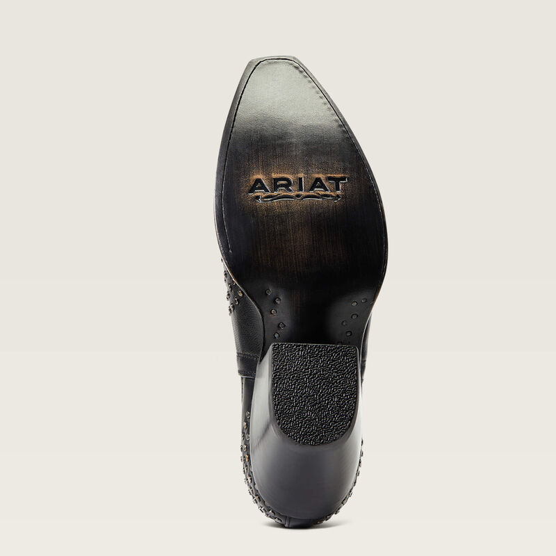 Ariat Women's Dixon Studs Black Western Bootie