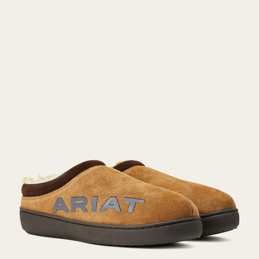 Ariat Men's Logo Hooded Back Hashbrown Slipper