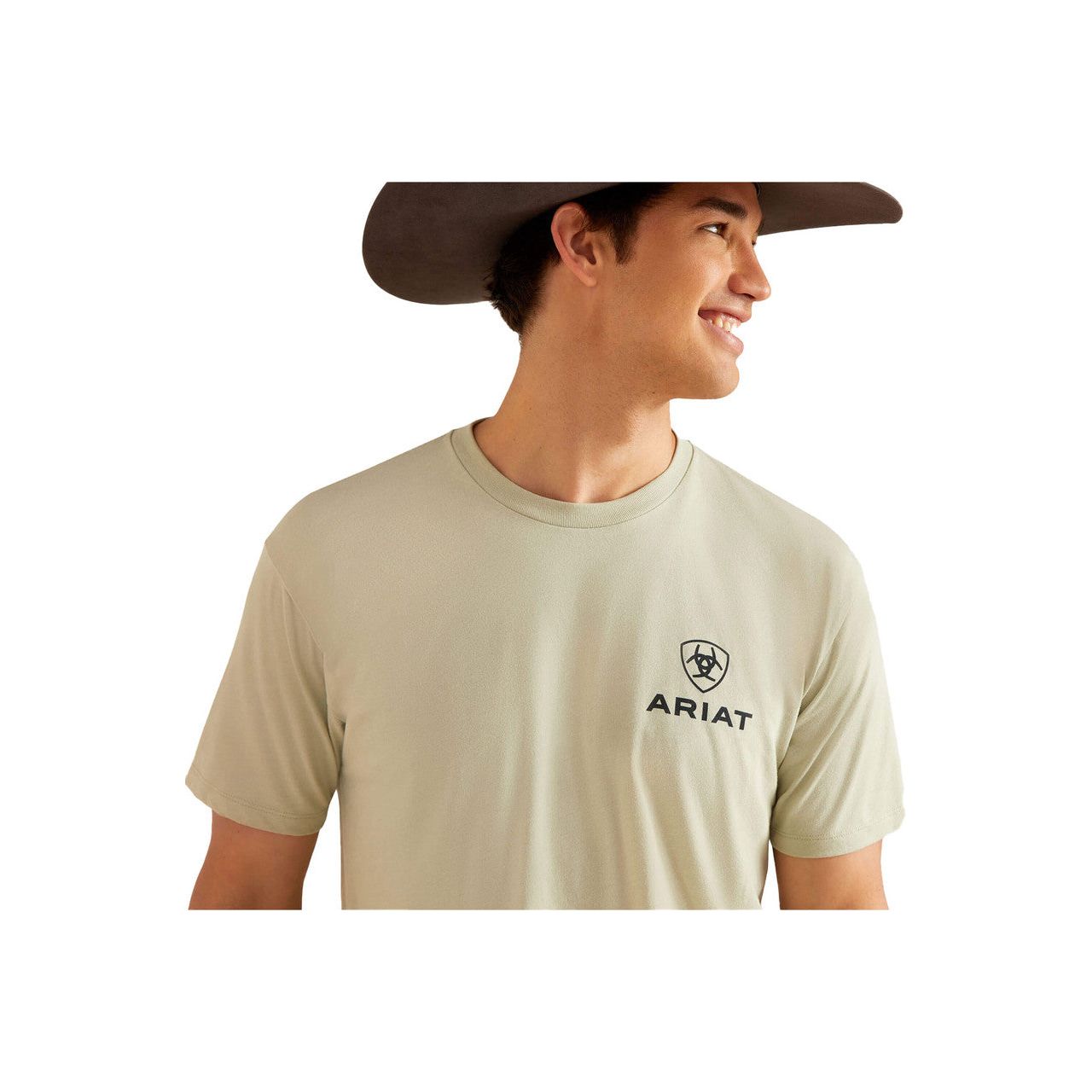 Ariat Men's Lights, Desert Sage Heather T-Shirt