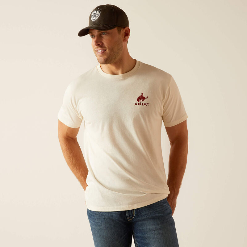 Ariat Men's Bronco Flag T-Shirt