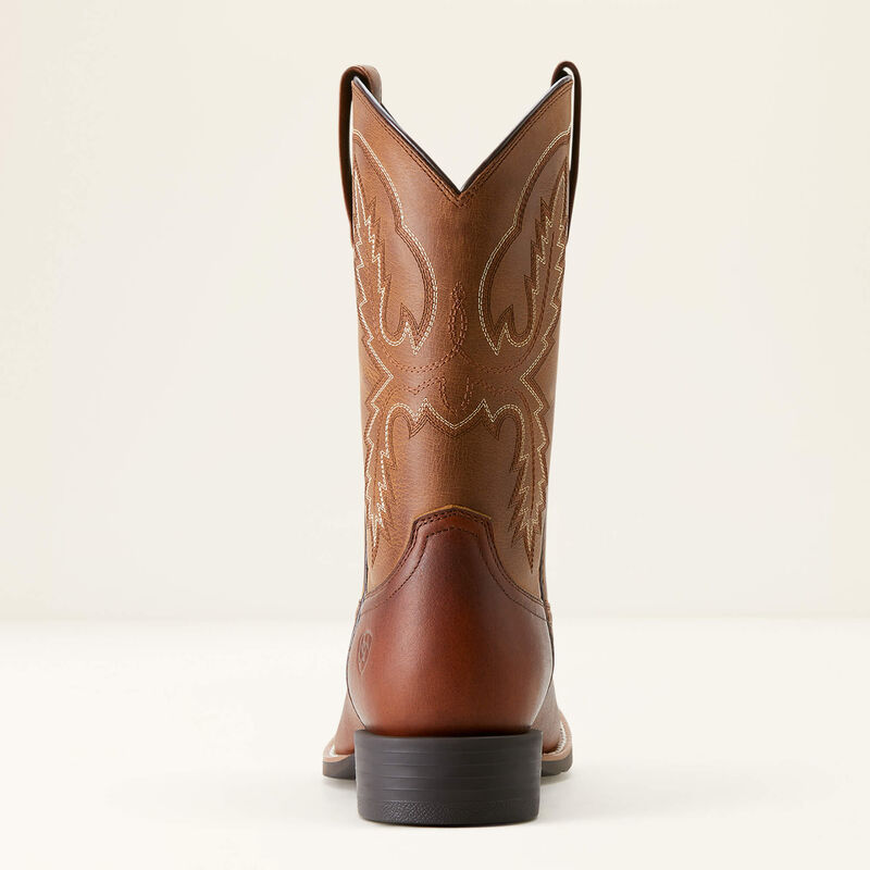 Ariat Men's Sport Stratten Peanut Toasty Tan Cowboy Boot