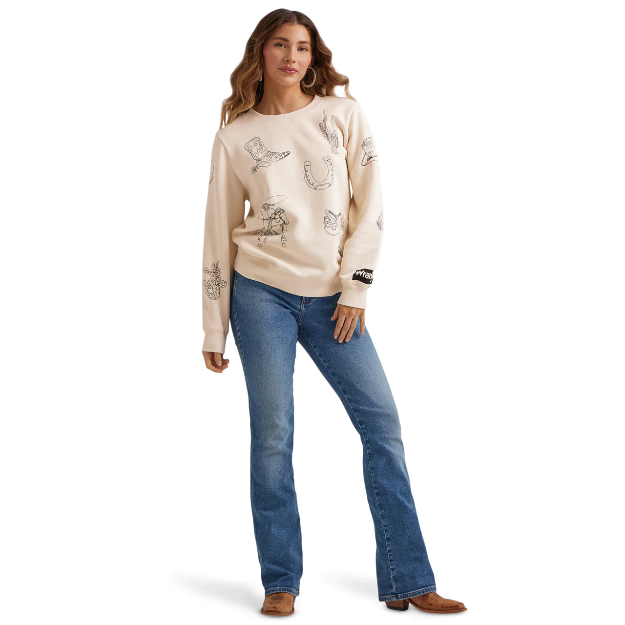 Wrangler Women's Retro Punchy Sweatshirt