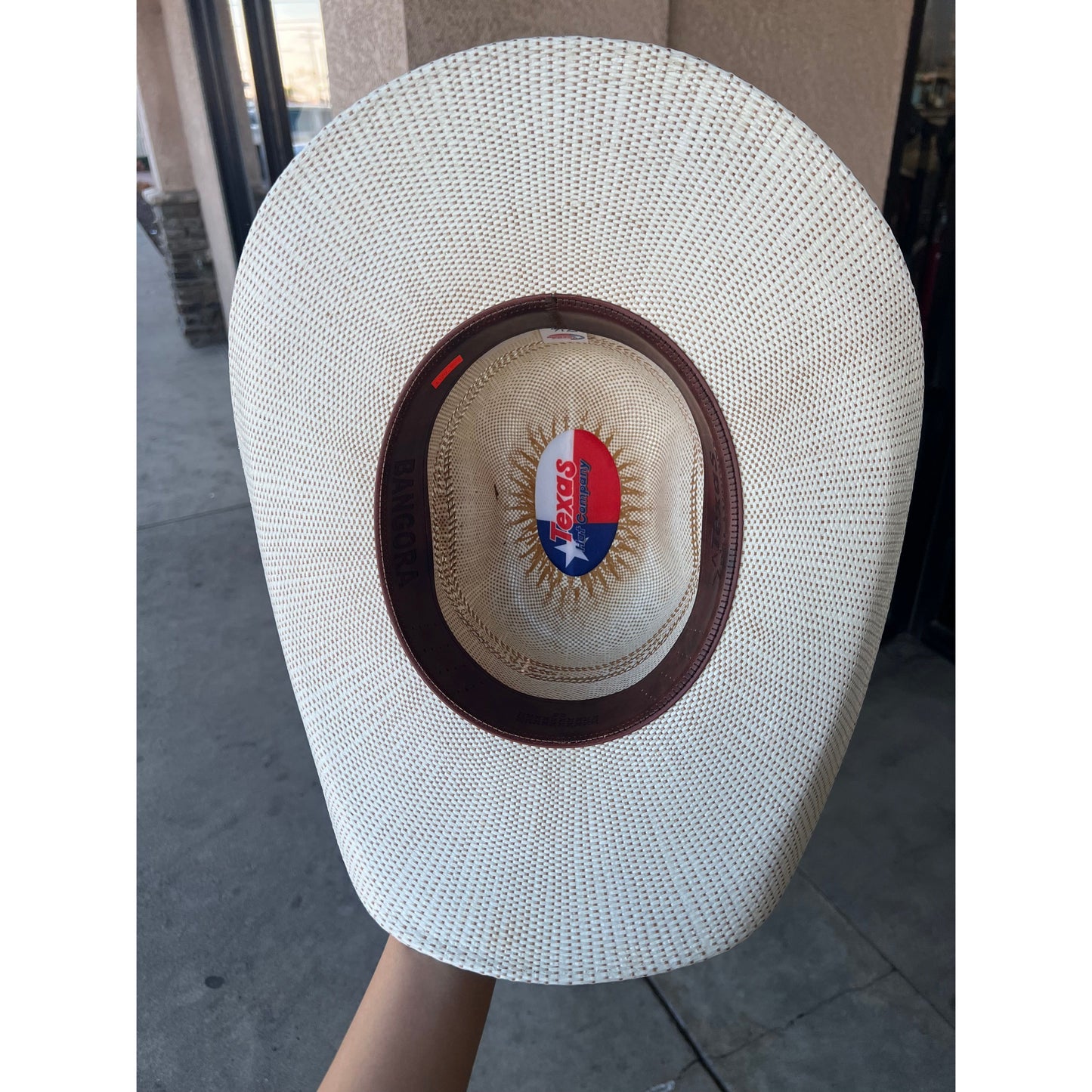 Texas Hat Company Panama Genuine 50X Bangora Straw Hat