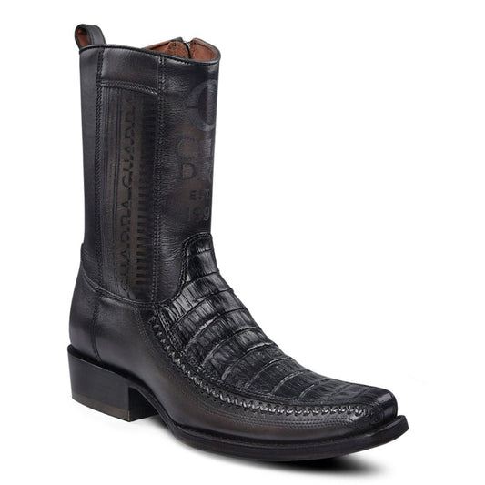 Cuadra Hombre Bota de Fuscus Cola Belly Plunge Negro