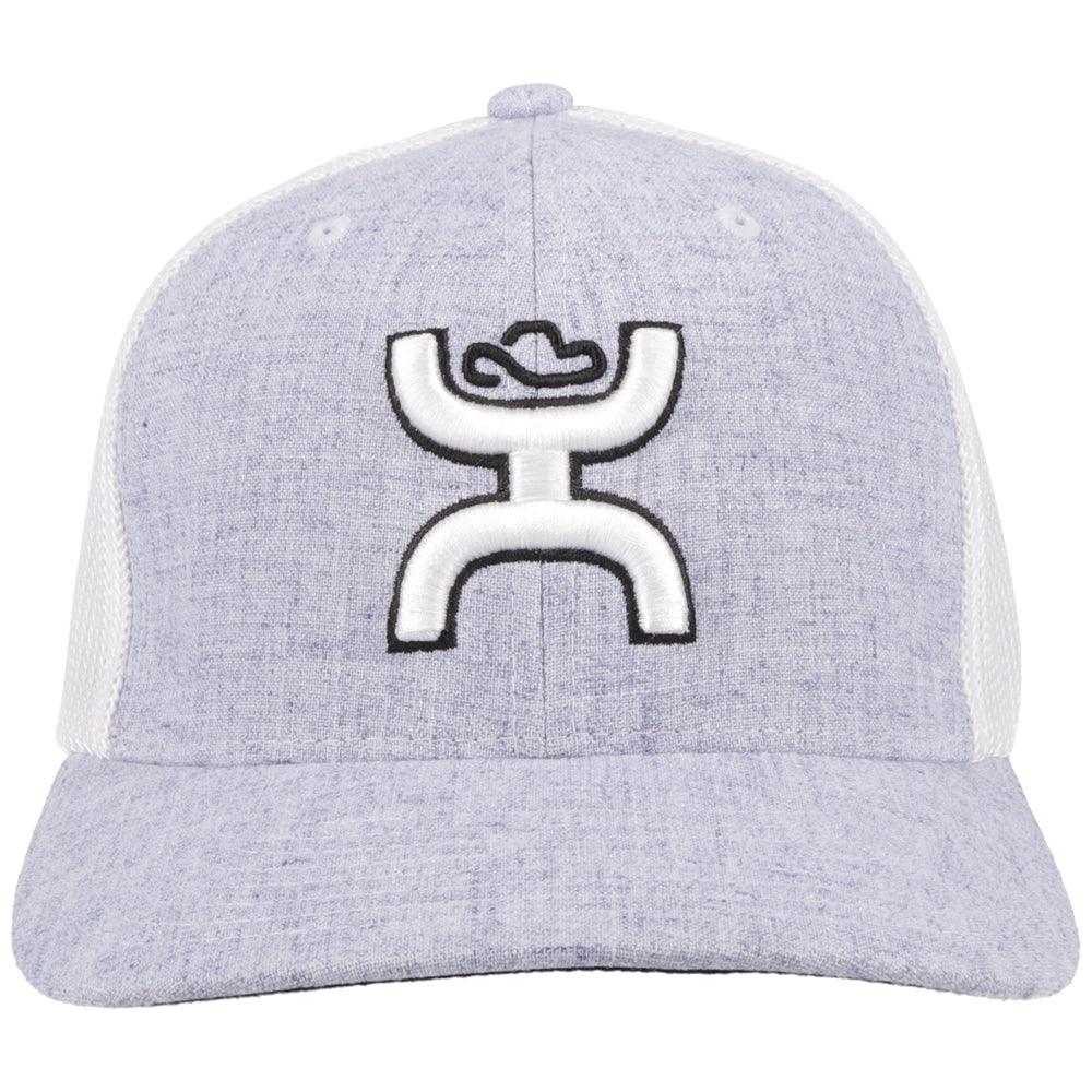 Hooey Cayman White/Black FlexFit Cap