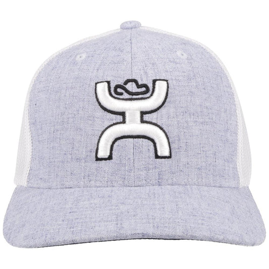 Hooey Cayman White/Black FlexFit Cap