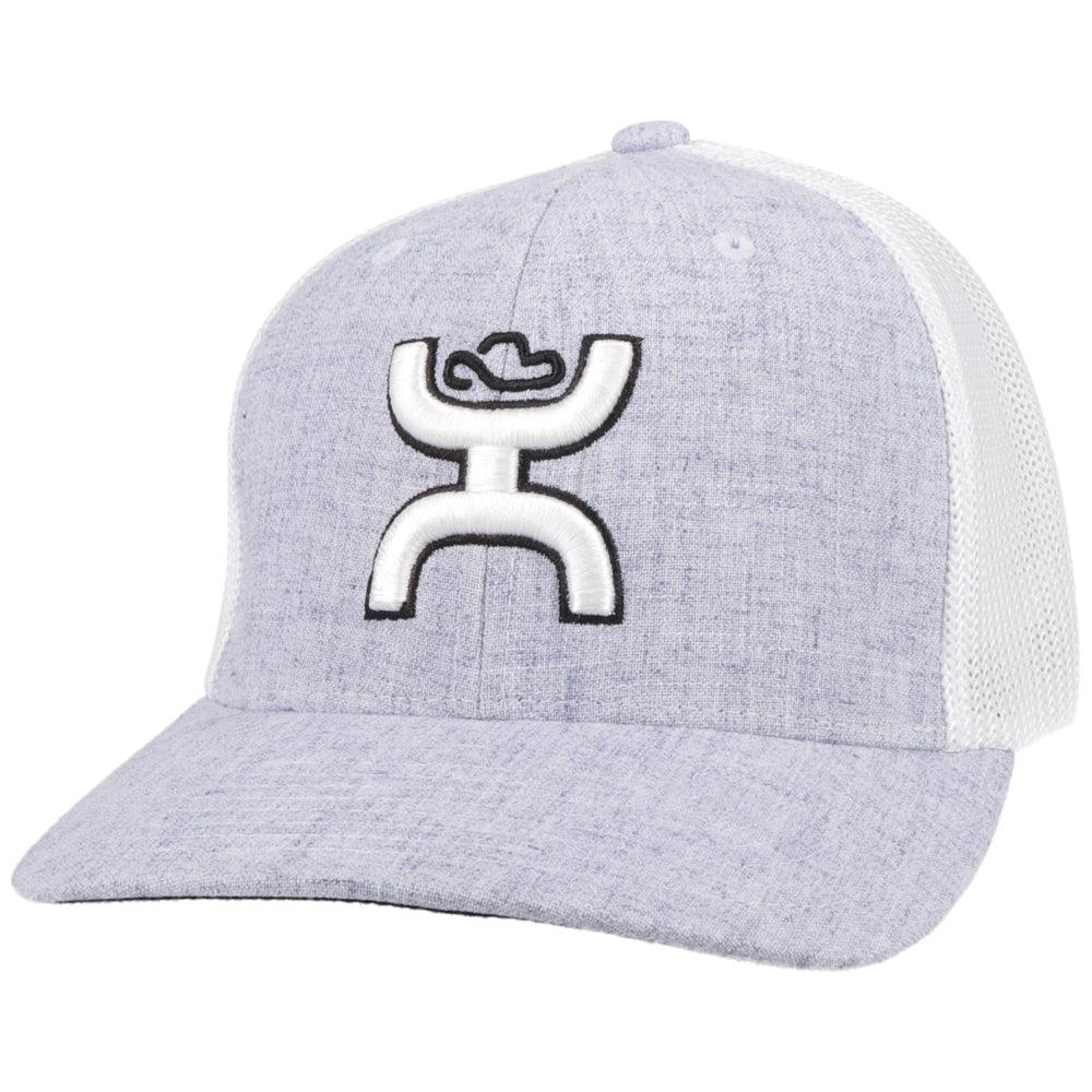 Hooey Cayman White/Black FlexFit Cap