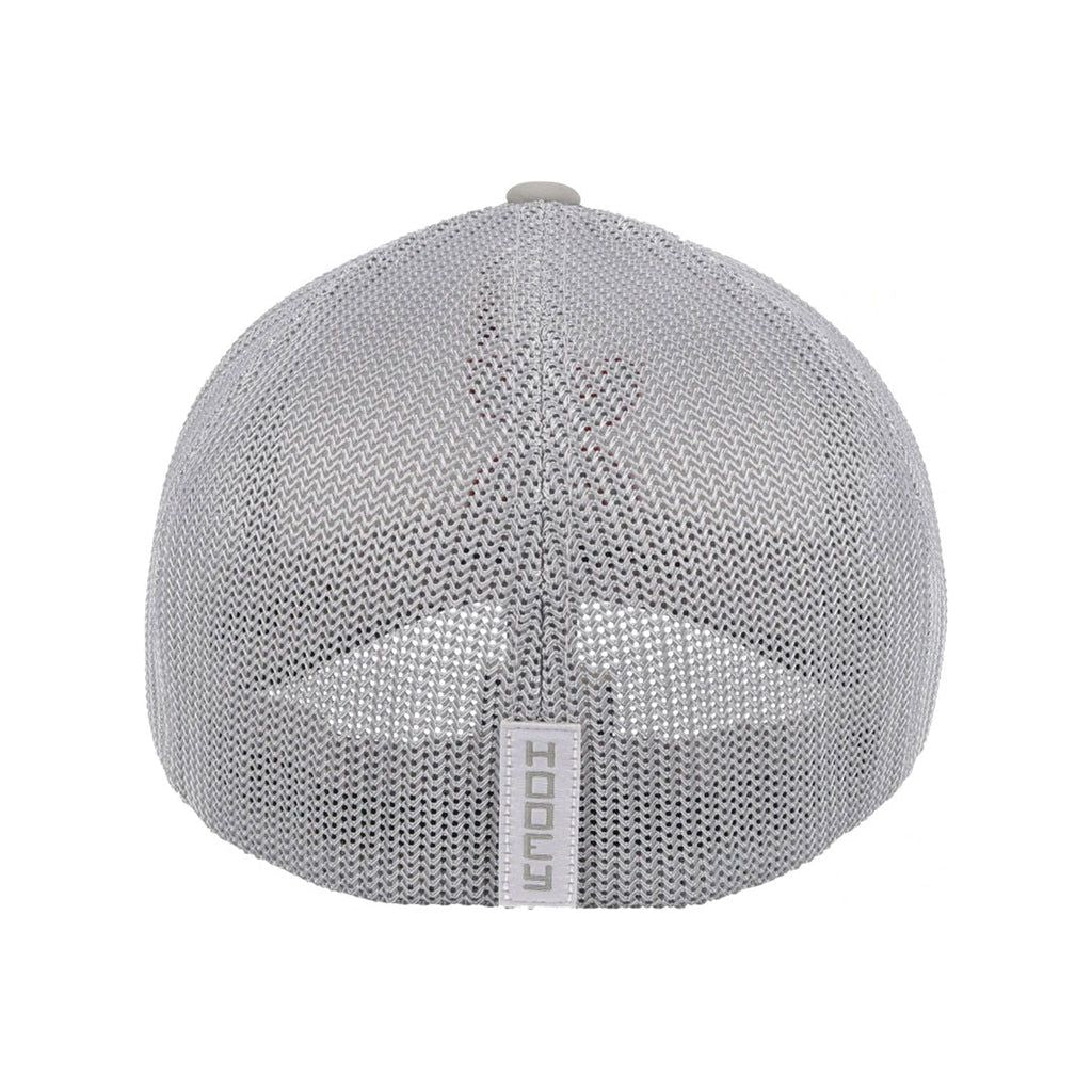 Hooey Coach White/Grey FlexFit Cap