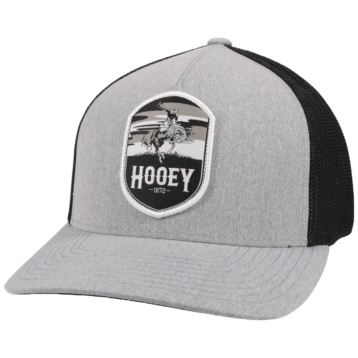 Hooey Cheyenne Grey/Black FlexFit Cap