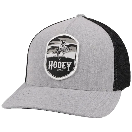 Hooey Cheyenne Grey/Black FlexFit Cap