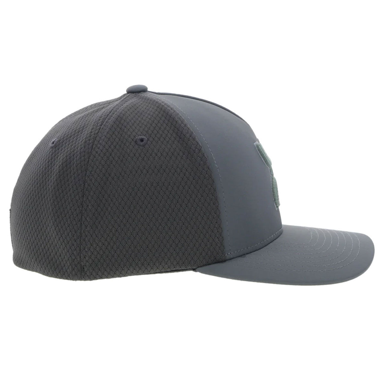 Hooey Coach Green/Silver FlexFit Cap