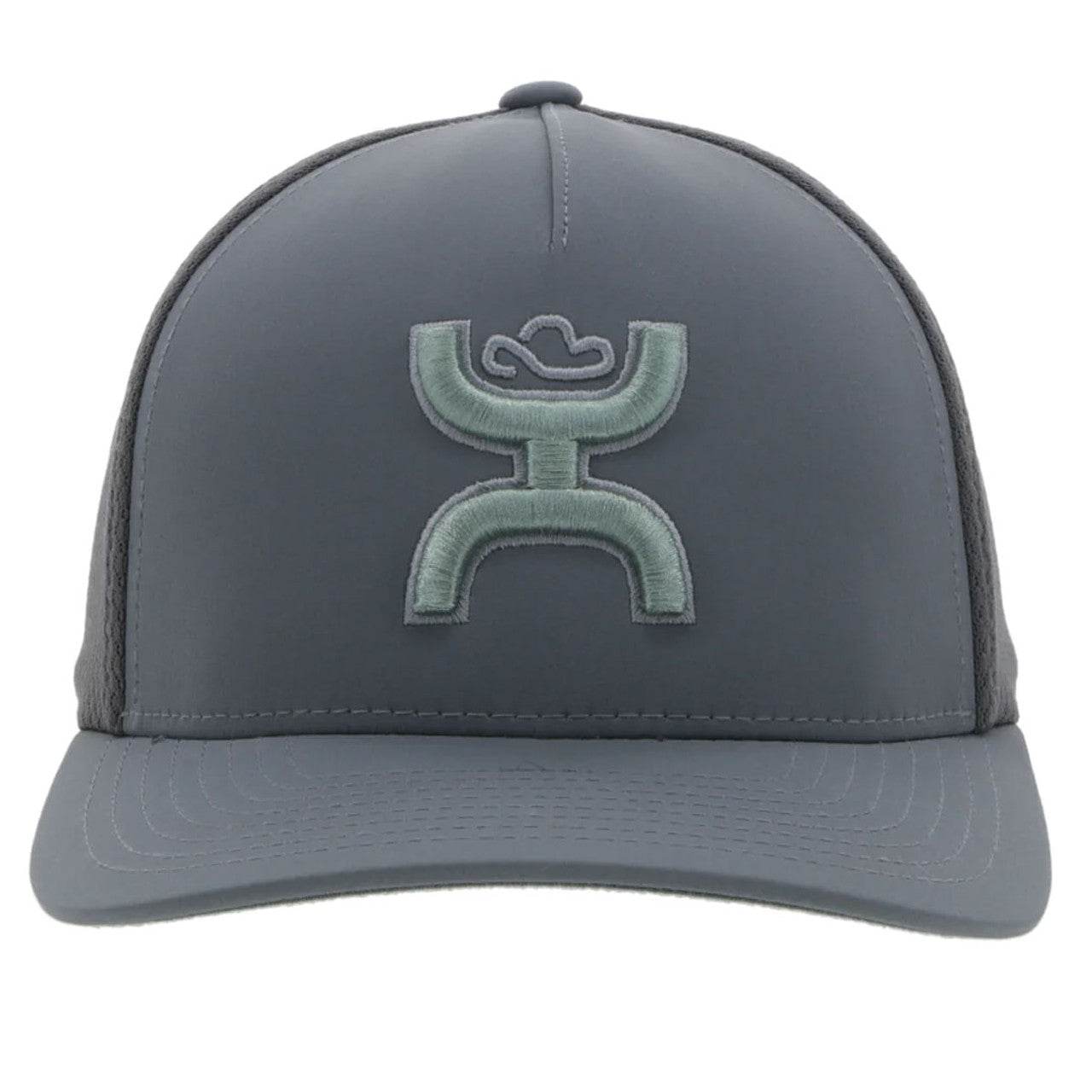 Hooey Coach Green/Silver FlexFit Cap