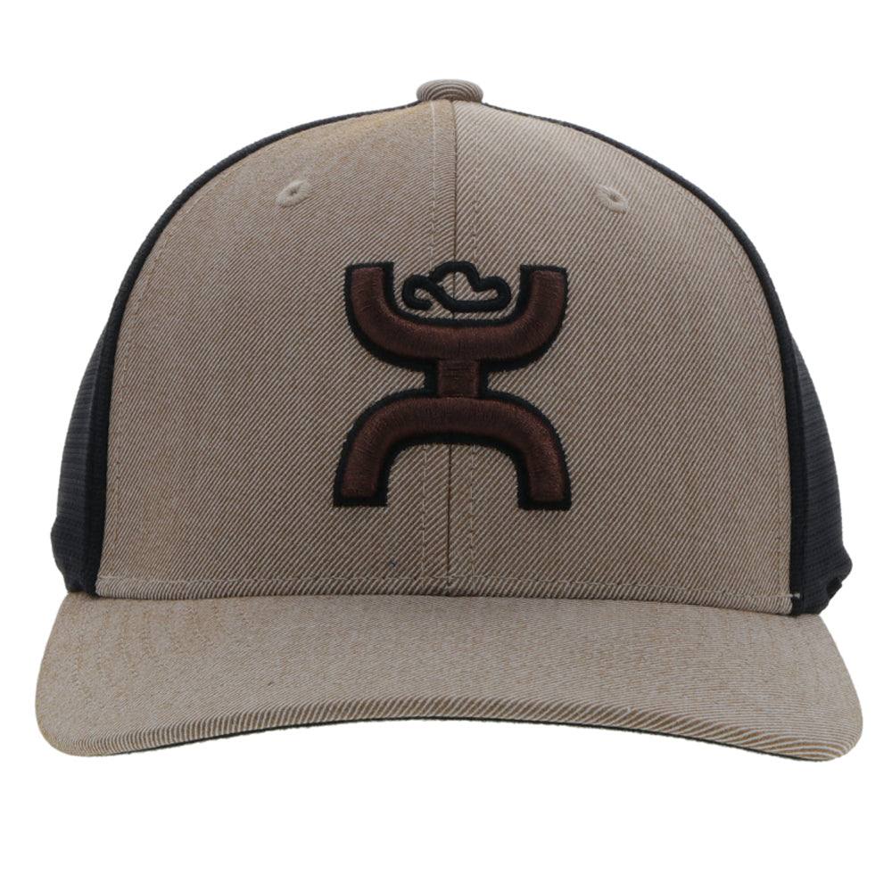 Hooey Ash Tan/Black Flexfit Cap