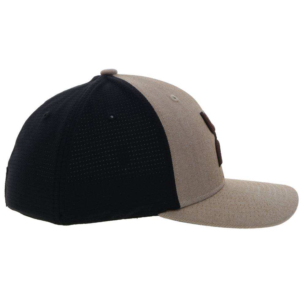 Hooey Ash Tan/Black Flexfit Cap