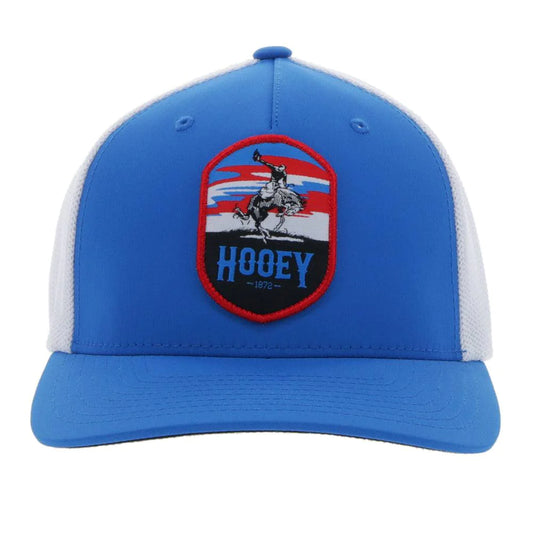 Hooey Cheyenne Blue/White FlexFit Cap