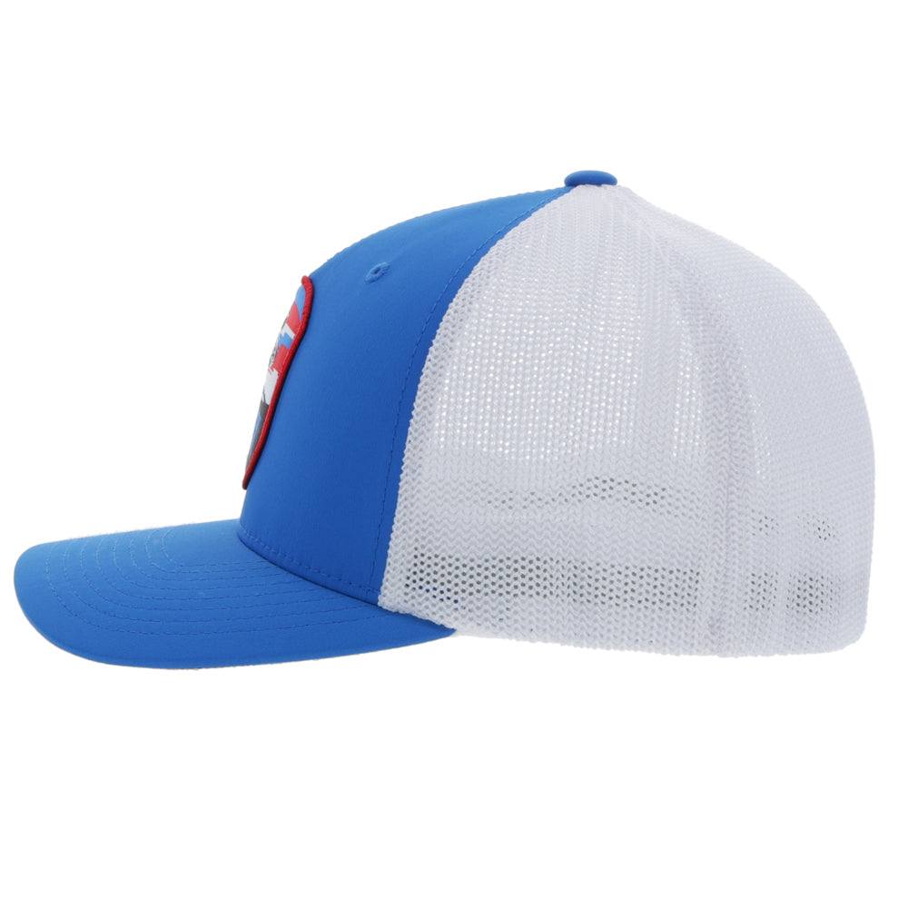 Hooey Cheyenne Blue/White FlexFit Cap