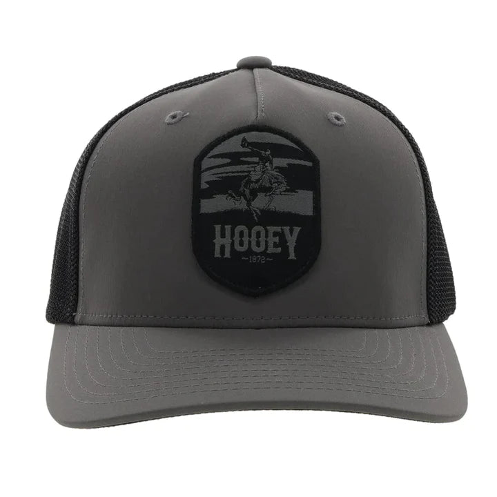 Hooey Cheyenne Charcol/Black FlexFit Cap