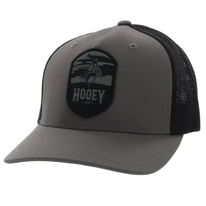 Hooey Cheyenne Charcol/Black FlexFit Cap