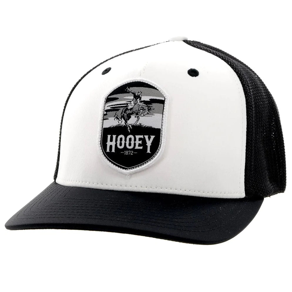 Hooey Cheyenne Black/White FlexFit Cap