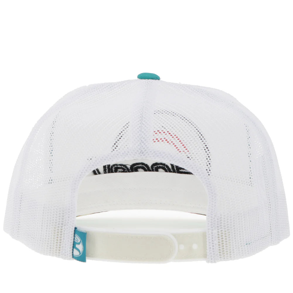 Hooey Suds Cream/White W/ Serape Logo Snapback