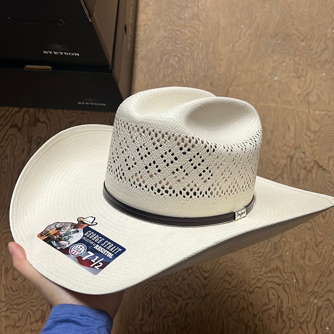 Resistol George Strait 20X Jaxon Cowboy Straw Hat