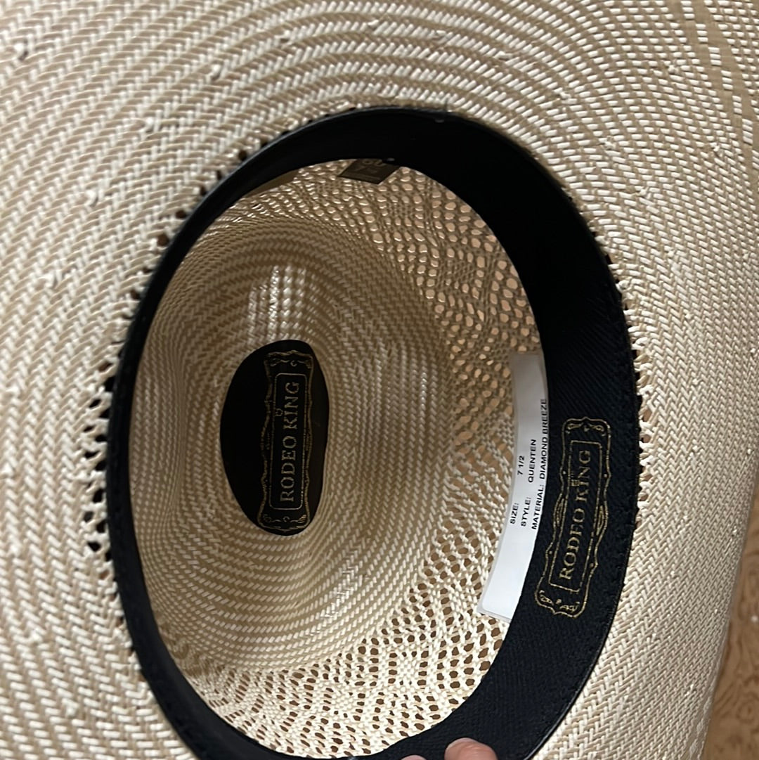 Rodeo King 25X Quenten "Diamond Breeze" Straw Hat