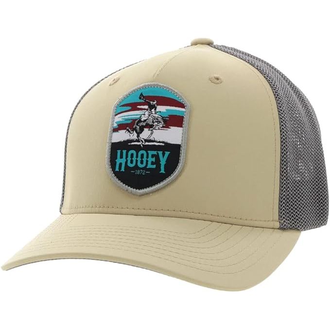 Hooey Cheyenne Tan/Grey FlexFit Cap