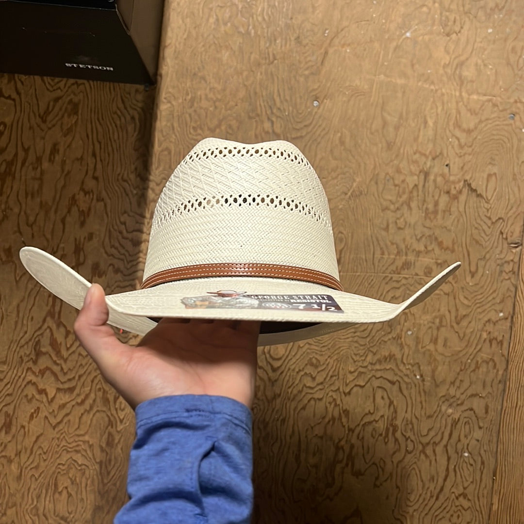 Resistol George Straight 10x Colt Cowboy Straw Hat