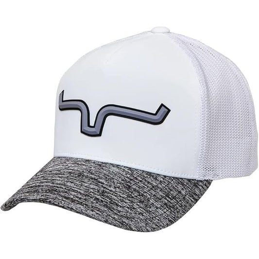 KIMES RANCH REFORMER WHITE/GREY TRUCKER CAP