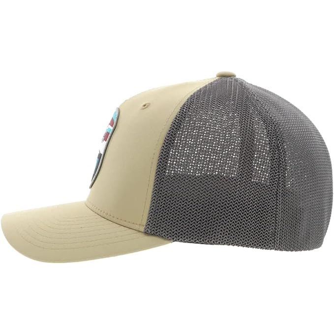 Hooey Cheyenne Tan/Grey FlexFit Cap