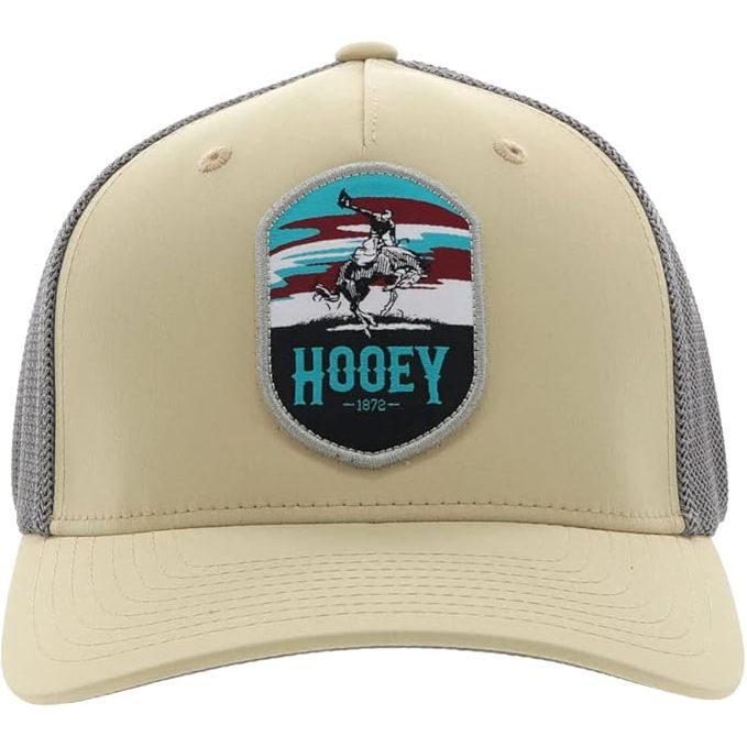 Hooey Cheyenne Tan/Grey FlexFit Cap