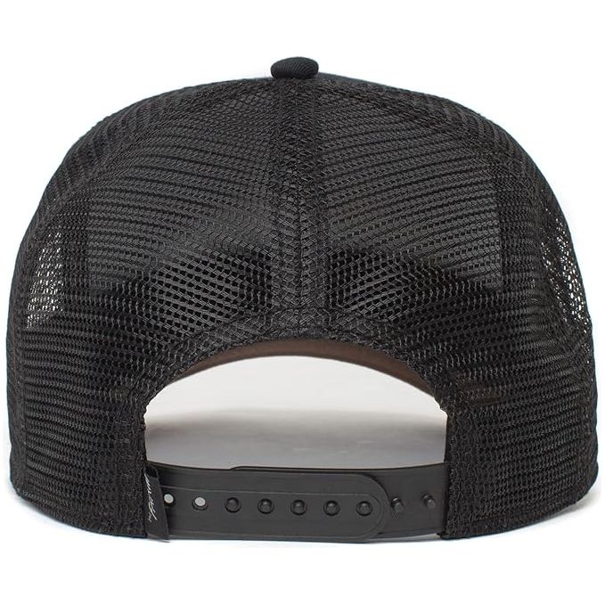 GOORIN BROS. BAD BOY BLACK TRUCKER HAT