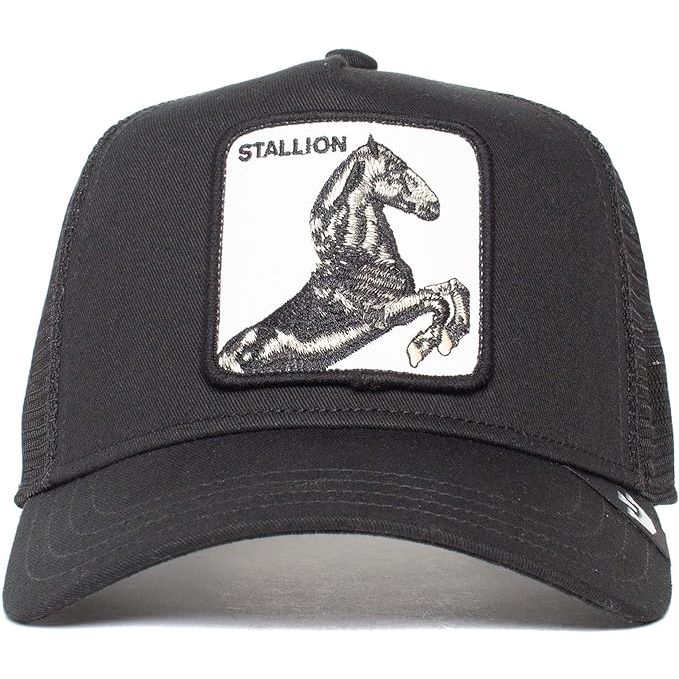 GOORIN BROS. STALLION BLACK TRUCKER HAT