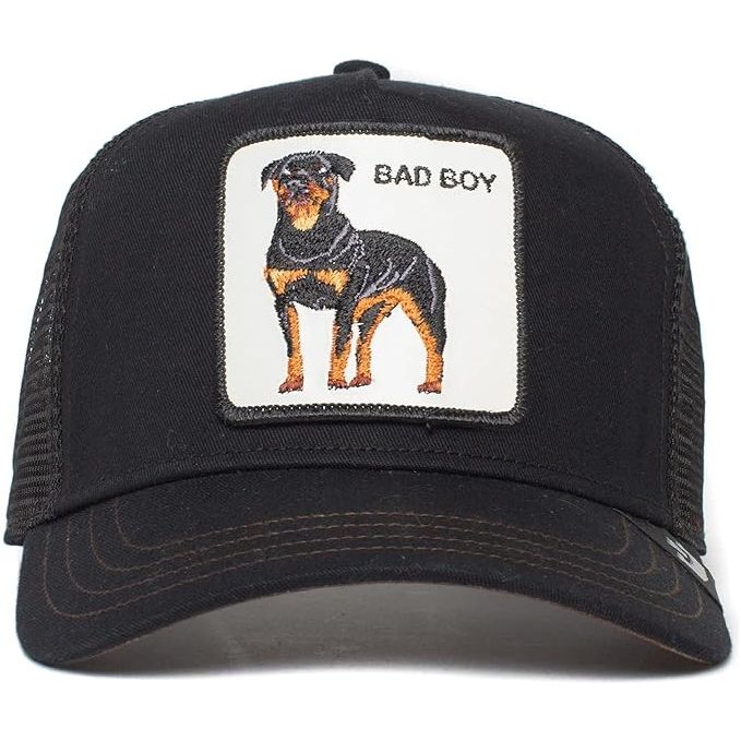 GOORIN BROS. BAD BOY BLACK TRUCKER HAT