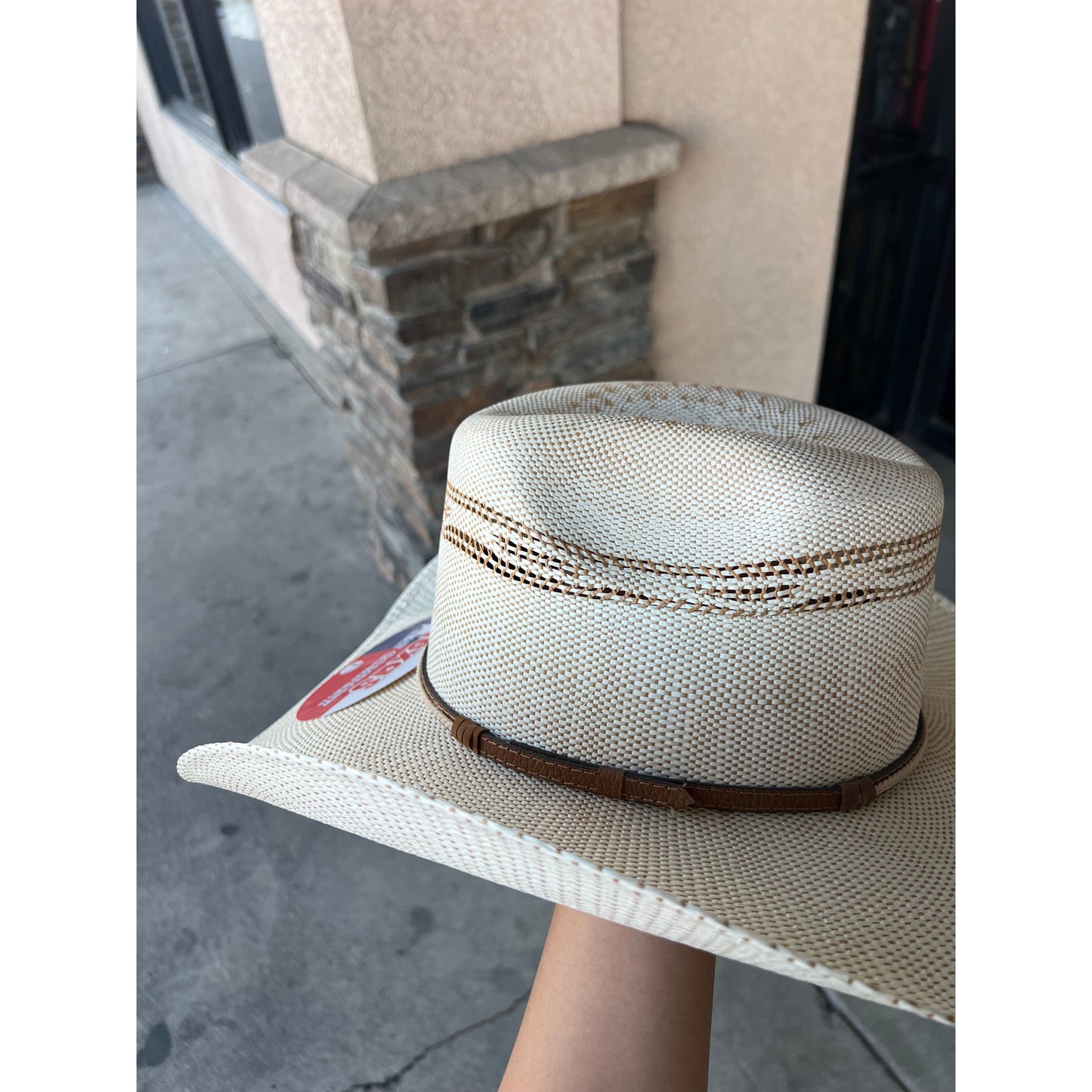 Texas Hat Company Panama Genuine 50X Bangora Straw Hat