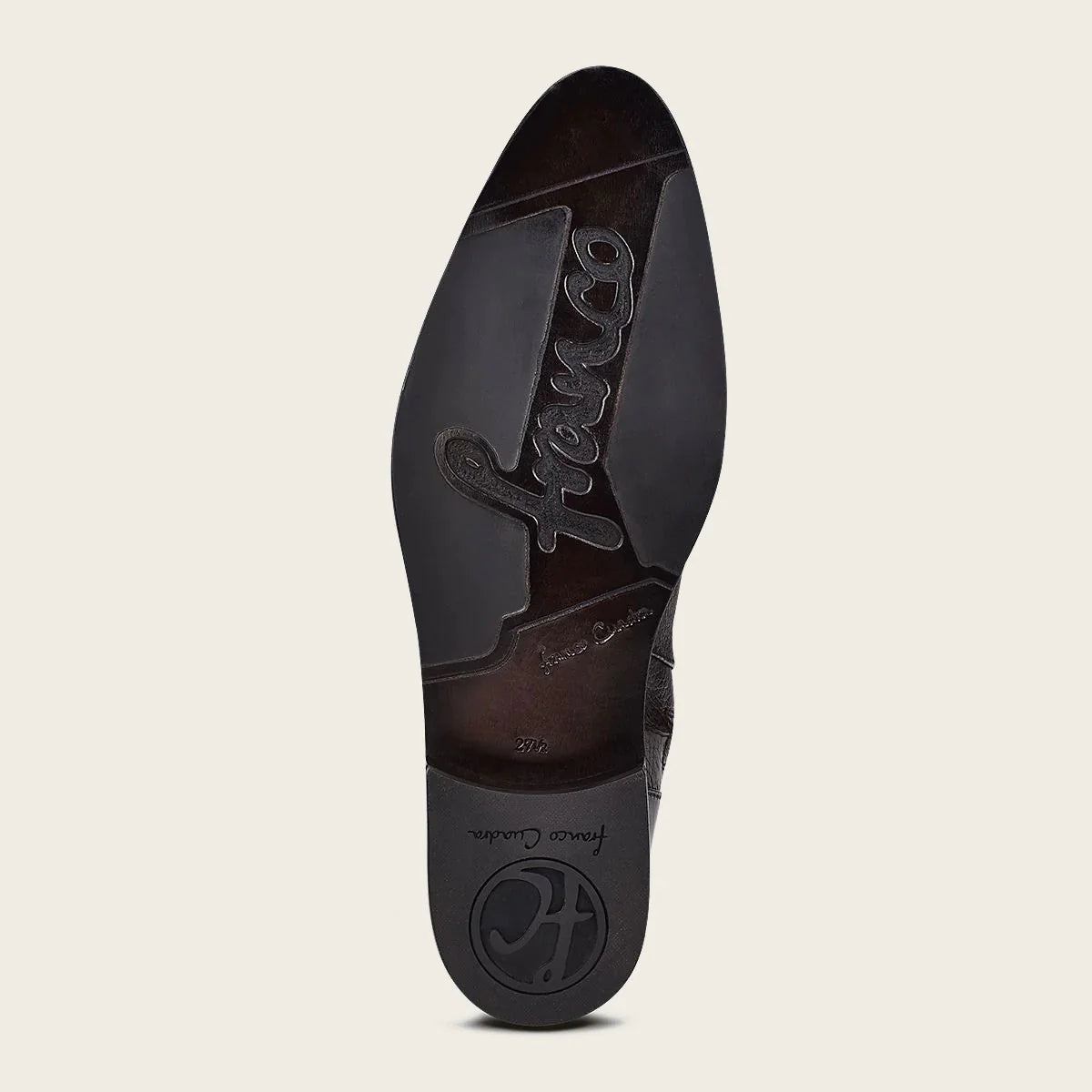 Cuadra Hombre Bota Venado Diego Cafe/Becerron Inca Choco