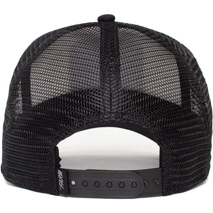 GOORIN BROS. CASH BLACK/WHITE TRUCKER HAT