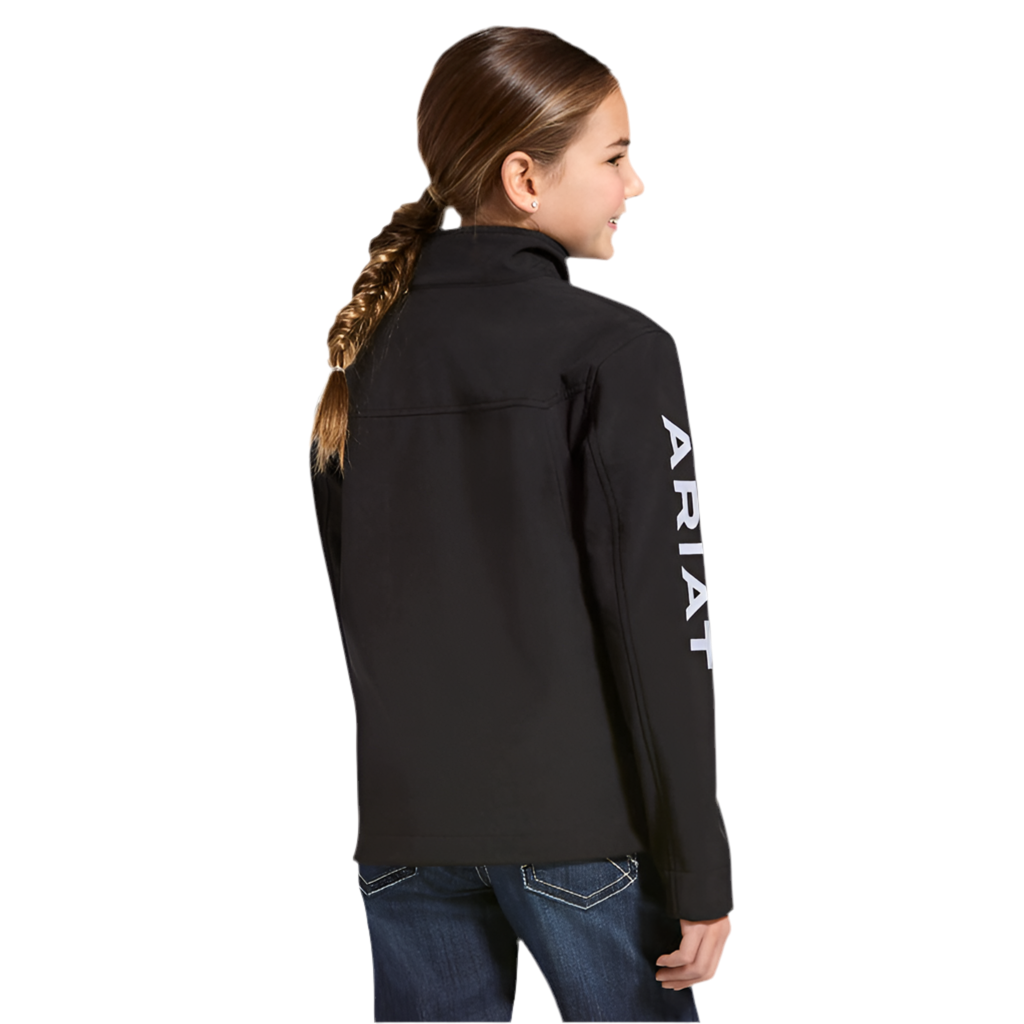 Ariat Unisex Youth Team Softshell Black Jacket