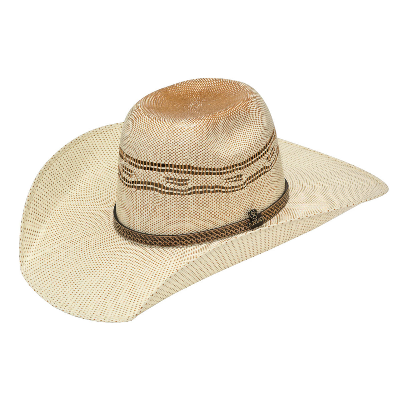 Ariat Bangora Tan Punchy Straw Hat