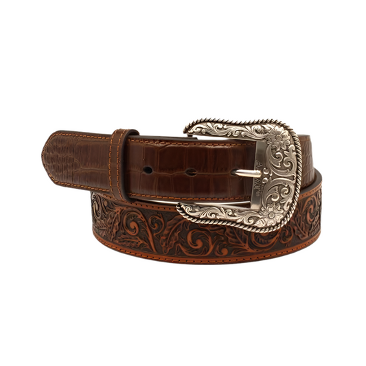 Ariat Men's Leather Croco Belt