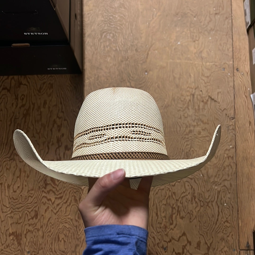 Ariat Bangora Tan Punchy Straw Hat