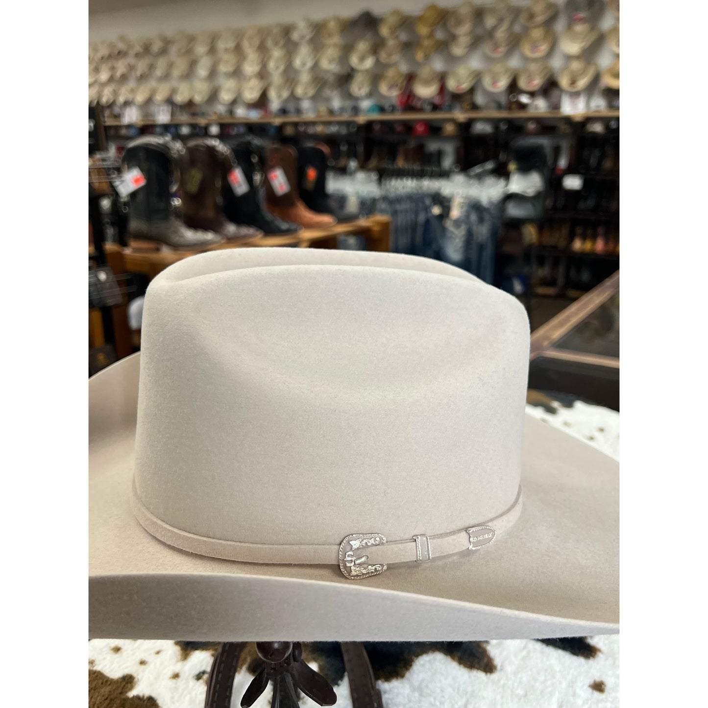 Stetson 6X Skyline Silver Belly