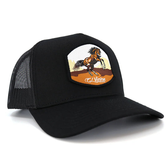 El Viejon Caballo Bailador Black Gorra