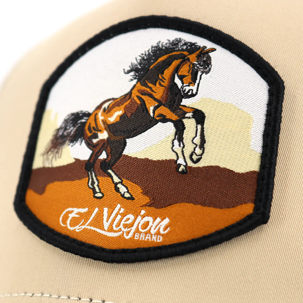 El Viejon Caballo Bailador Black/Khaki/Khaki Gorra