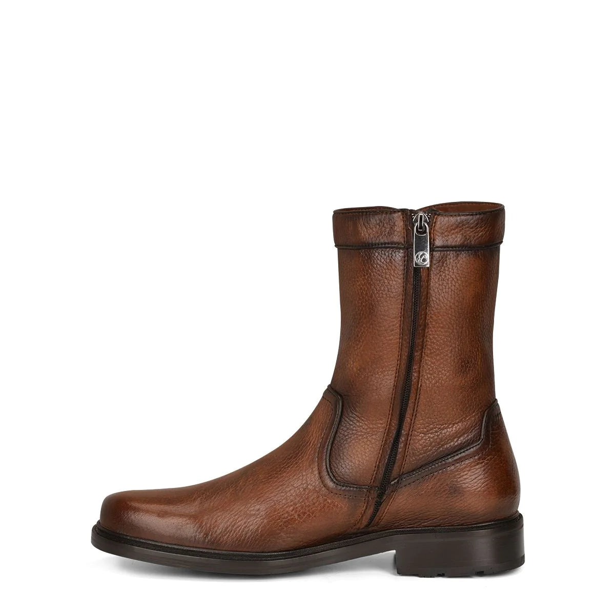 Cuadra Hombre Bota Venado Crosta Almendra