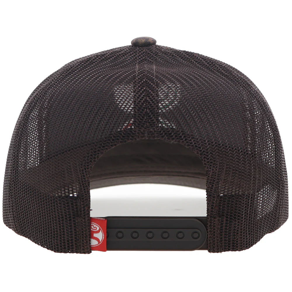 Hooey Boquillas Tan/Brown w/Red/White & Green Logo Snapback