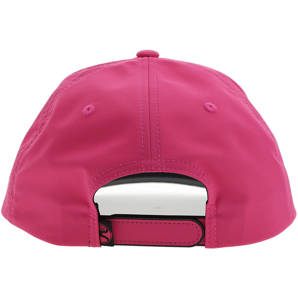 Hooey Women's "Cheyenne" Pink W/ Grey Patch Cap