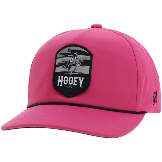 Hooey Women's "Cheyenne" Pink W/ Grey Patch Cap